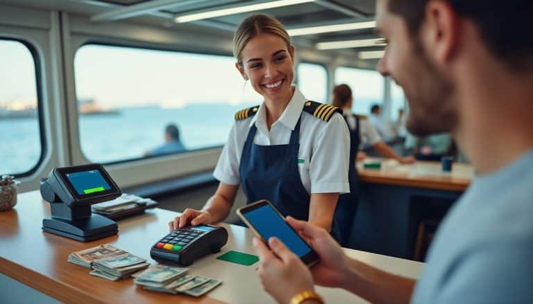 Paiement à bord : les moyens à accepter